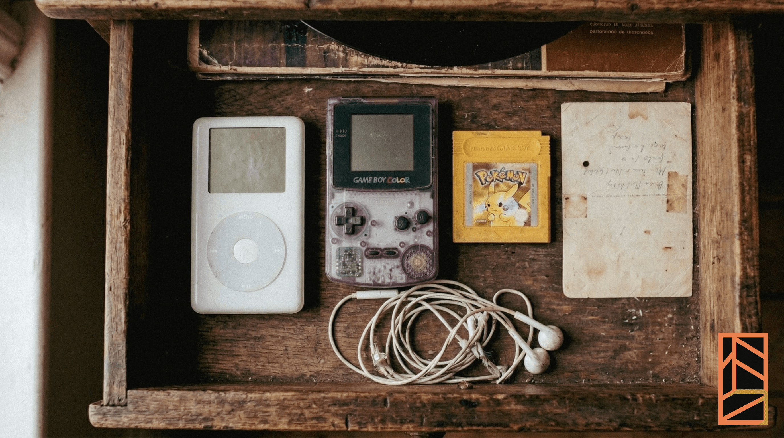 Ilustración del artículo 2026, año analógico - artefactos retro y la cancelación del futuro