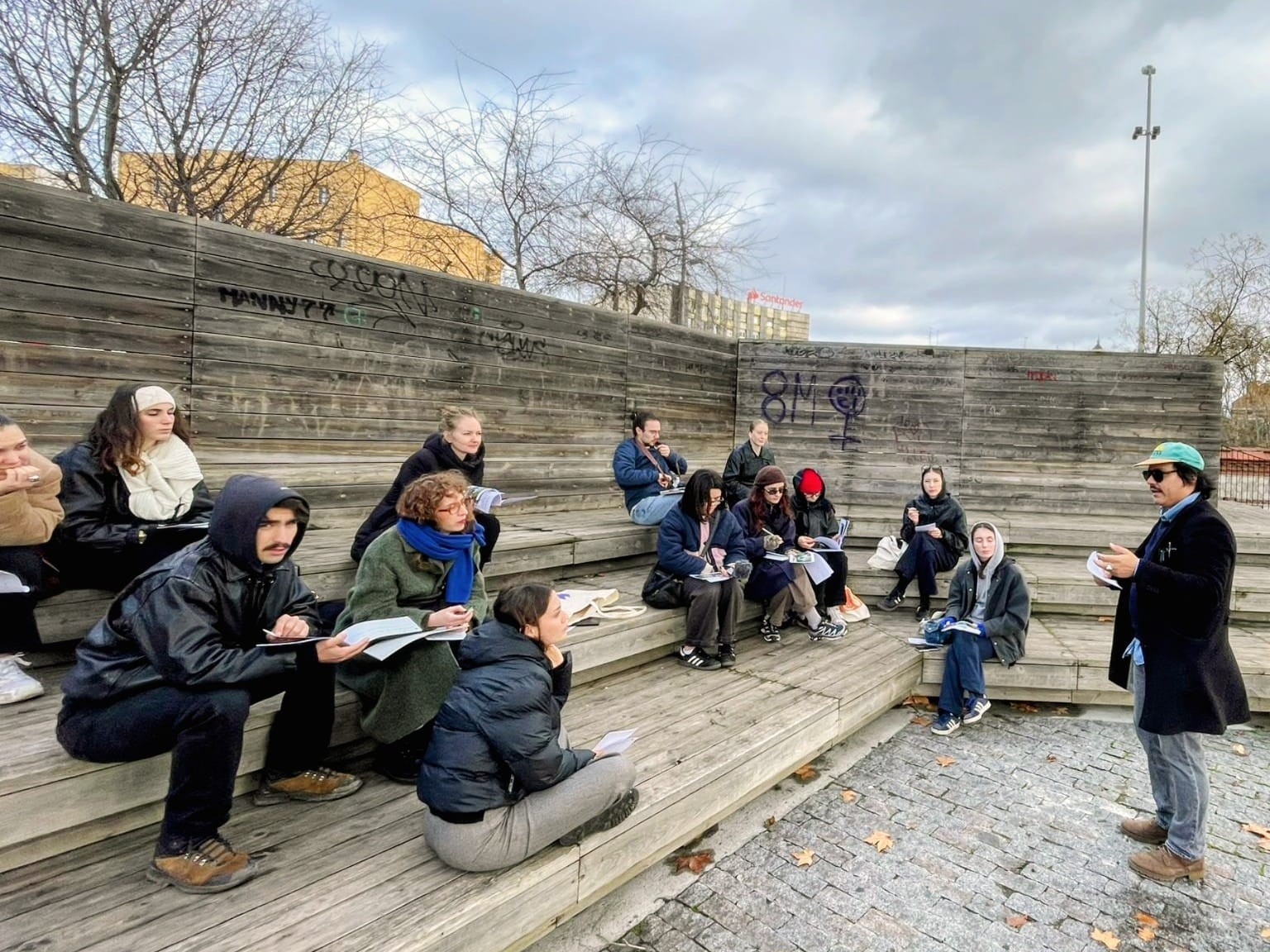 Charla outdoor Inhabiting the Future - Matadero Madrid