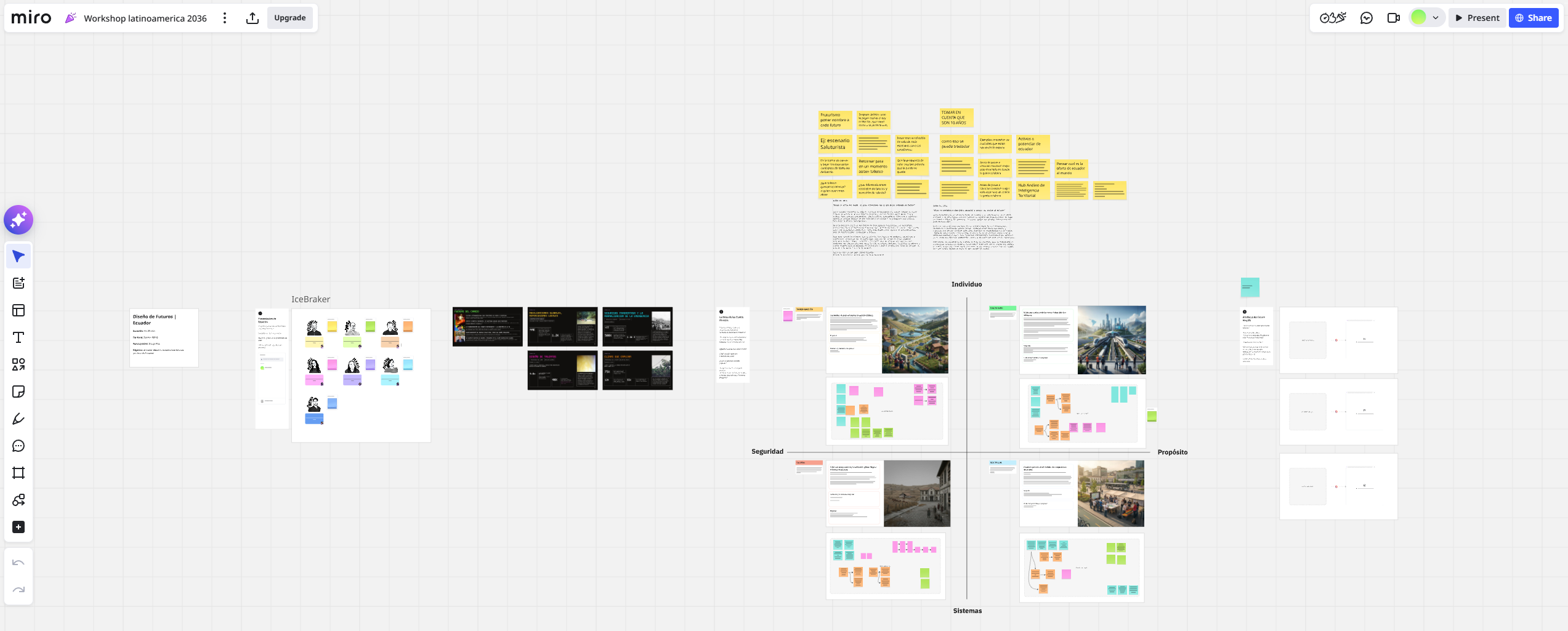 Workshop LATAM·2036 - Diseñar futuros desde la fuga